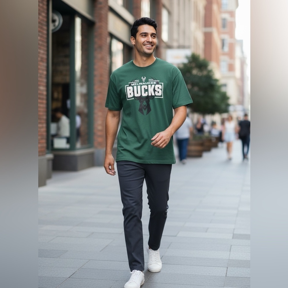 Milwaukee Bucks Green T-Shirt